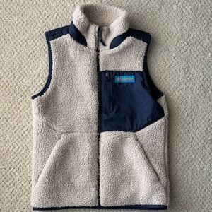 Columbia Youth Reversible ‘Sherpa’ vest (unisex)